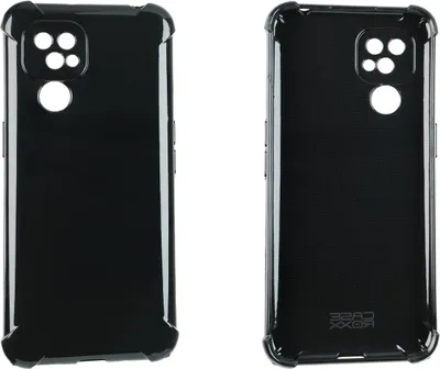Zdjęcie produktu dla caseroxx ochronny pokrowiec z TPU kompatybilny z Doro 8100 / 8110 / 8200 / 8210 / 8210 / 8220, gumowy pokrowiec na telefon komórkowy czarny