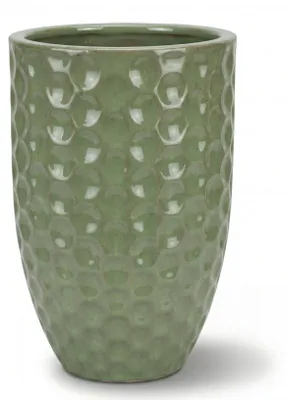 Zdjęcie produktu dla Doniczka ceramiczna Provencelia MEROVEE Zielony, Ø23 cm x H35 cm, mrozoodporna