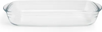 Image de Excelsa pot pour le four Natural Baking verre 32.5xH5x20.5 cm transparent