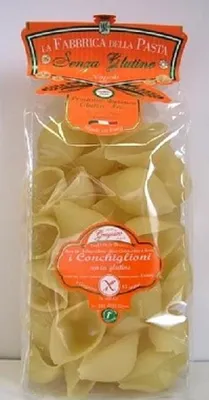 Produktbild von La Fabbrica della Pasta di Gragnano glutenfreie Nudeln - 5 Nudelsorten ohne Gluten, je 500g, Glutenfreie Conchiglioni, 500g