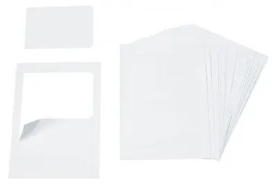 Produktbild von Beschriftungsetiketten Türschildergröße 122x170mm weiß VE=50 Stück