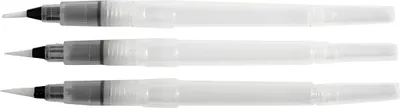 Produktbild von Creativ Company 10326, Durchscheinend, Weiß, Kunststoff, Wassertank-Pinselstift-Set, 3 Stück(e)