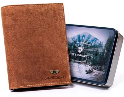 Produktbild von Peterson Brieftasche für Männer Zalysios braun One size