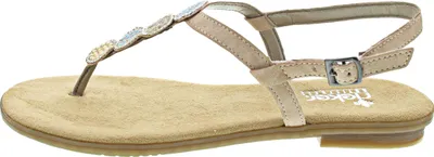 Produktbild von Rieker Damen Sandaletten Zehentrenner Slingsandalen 64211, Größe:37 EU, Farbe:Rosa