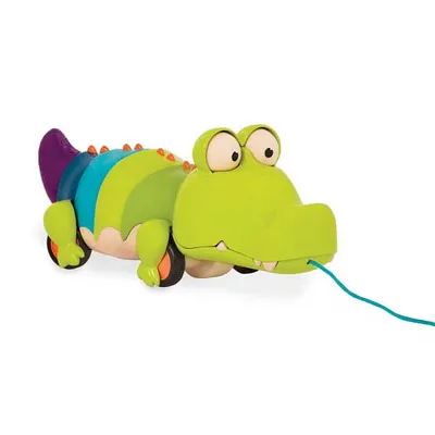 Zdjęcie produktu dla B.Toys – uroczy, zwinny krokodyl do ciągnięcia