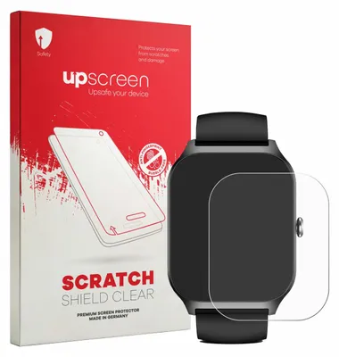 Produktbild von upscreen Schutzfolie für Kriutefy Smartwatch 1.83" Displayschutz Displayschutzfolie Folie Klar Transparent
