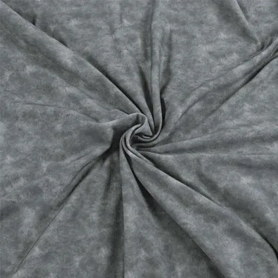 0,5m Sweat-Stoff marmoriert Meterware OEKO-TEX Sweatstoff Digital Sweat grau