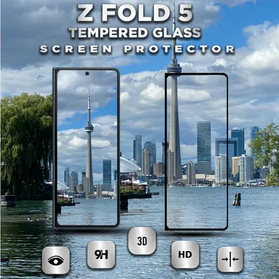 Obrázek produktu pro Samsung Galaxy Z FOLD 5 - tvrzené sklo 9H - 3D ochrana displeje v super kvalitě