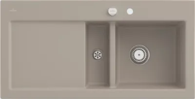 Produktbild von Villeroy & Boch Keramikspüle 671202AM, Subway 60 Einbauspüle - inkl.