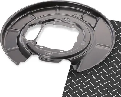 Produktbild von RIDEX 1330S0214 Ankerblech Spritzblech Bremsscheibe für BMW 5 Limousine (E39) hinten Rechts
