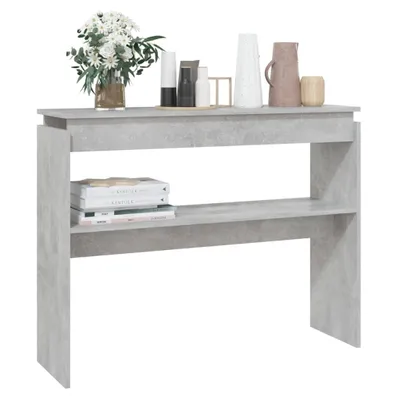 Produktbild von "2026 Aktion"Konsolentisch/Beistelltisch Moderner design - Sofatisch für Wohnzimmer - Betongrau 102x30x80 cm Holzwerkstoff DEMöbel 5154482