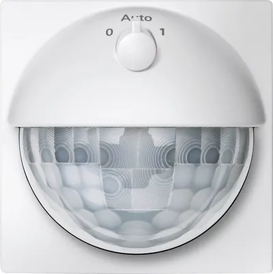 Produktbild von Merten MEG5711-0419 ARGUS 180 UP Sensor-Modul mit Schalter, polarweiß, System M
