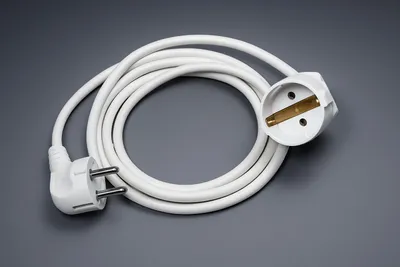 Produktbild von GB Gebro 123105 Verlängerung 5 Meter 3G1,5 reinweiß 312/642 / Verlängerungsschnur 5 m / Verlängerungskabel