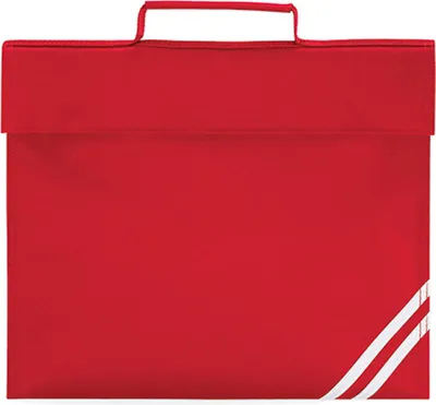 Immagine prodotto di Quadra QD456 | Borsa per libri classica / 36 x 30 cm - Colore: rosso classico - Dimensioni: 36 x 30 cm