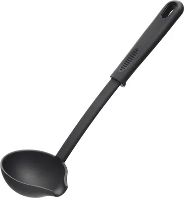 Produktbild von Schwarze Schöpfkelle BLACKLINE 60 ml, 29 cm
