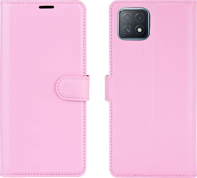 Produktbild von Mobigear Classic  OPPO A73 5G Hülle Klapphülle Geldbörse - Pink