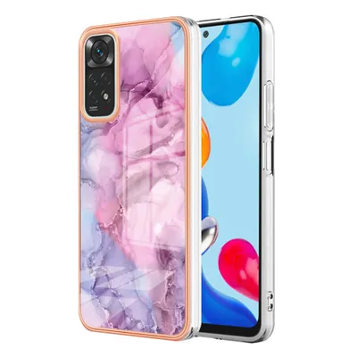 Immagine prodotto di Custodia per Xiaomi Redmi Note 11S / Note 11 4G, custodia in silicone TPU a fantasia, paraurti antiurto Rosa