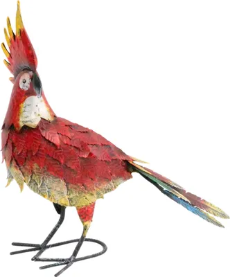 Produktbild von Papagei rot ca. 43 cm - Dekofigur