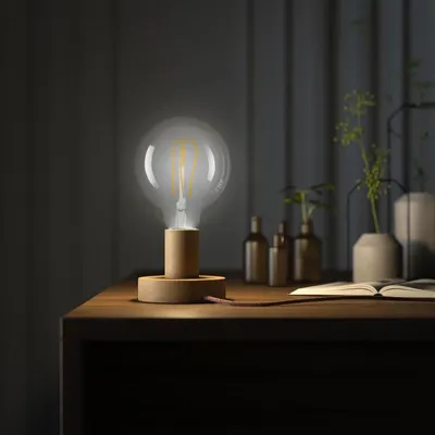 Immagine prodotto di Posaluce - Lampada da tavolo in legno Small