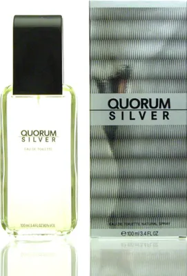 Zdjęcie produktu dla Antonio Puig Quorum Silver woda toaletowa dla mężczyzn 100 ml