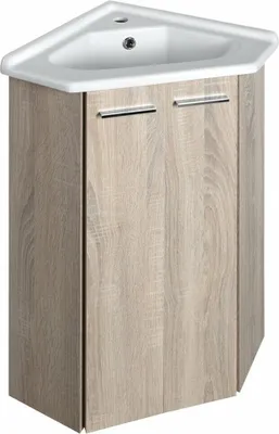 Produktbild von Aqualine ZOJA Eck-Unterschrank 39x74x39cm, Platineiche