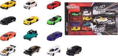Immagine prodotto di Majorette Edizione limitata di 9 giochi di auto in confezione regalo, 13 pezzi.