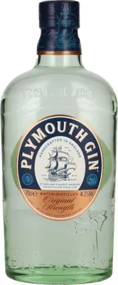 Image de Plymouth Original Strength Dry Gin 41,2% Vol. 0,7l