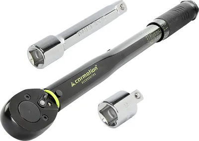 Obrázek produktu pro Klíč dynamometrický 28-210 Nm, 1/2" + adaptér 1/2" > 3/8" + prodlužka 125 mm