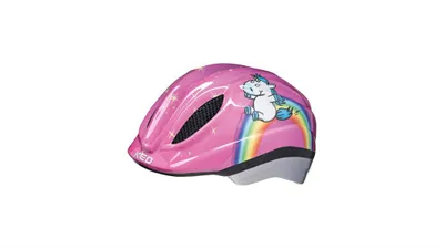 Produktbild von Bike Fashion Kinderhelm Einhorn Pink Gr. Xs 44-49 Cm