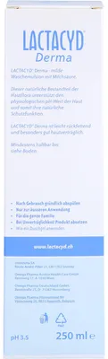 Produktbild von LACTACYD Derma milde Waschemulsion, 250 ml Lösung