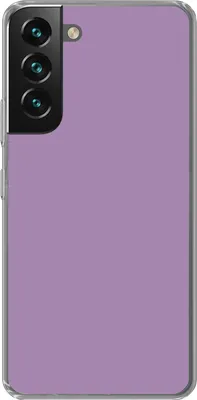 Produktbild von MuchoWow® Handyhülle Schutzhülle Hülle für Telefoonhoesje Samsung Galaxy S22 Innenbereich - Violett - Farben - Farbe - Einfarbig Silikon Softcase Handy Hülle - Mobiltelefonhülle