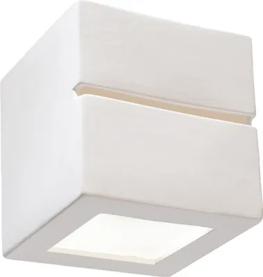 Produktbild von Wandleuchte Keramik LEO LINE 1xE27 15W Keramik 14x14x14cm Sollux Lighting