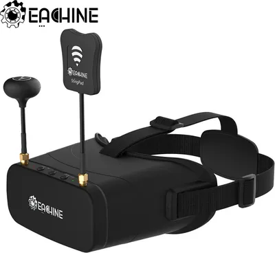 Produktbild von Eachine EV800DM Gleitsicht 5.8G 40CH Diversity FPV Schutzbrillen mit HD DVR 3-ZollVideo Headset