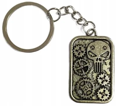 Produktbild von Punisher Totenkopf Schlüsselanhänger Zinklegierung