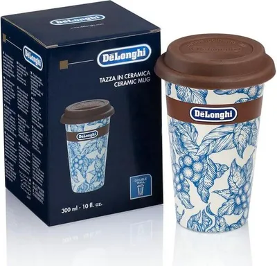 Immagine prodotto di De Longhi DLSC064 tazza da viaggio 300 ml Blu, Marrone