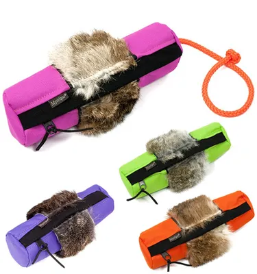 Immagine prodotto di Mystique Snackdummy - Dummy per cibo con pelo, piccolo, arancione