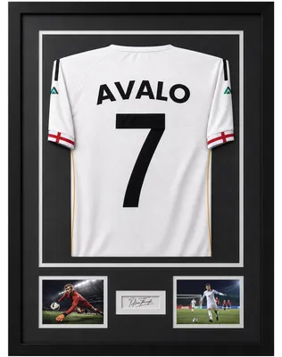 Immagine prodotto di Avalo Cornice Intercambiabile in Alluminio - Incorniciare Maglia da Calcio - 3D Box Frame - 60x80 CM - Nero - Cornice Profonda - Incorniciare Maglia in Cornice