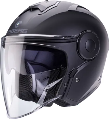 Produktbild von Caberg Soho Jethelm matt-schwarz M