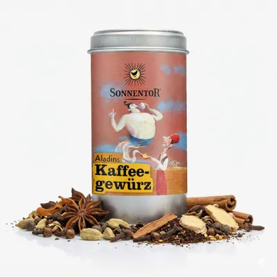 Produktbild von Sonnentor Aladins Kaffeegewürz Vorrat (6x 35g)