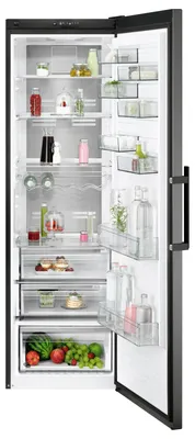 Produktbild von AEG Freistehender Kühlschrank / 1860 mm / 390 L ORK8M391DL dunkles Edelstahl