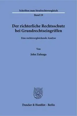 Immagine prodotto di Der richterliche Rechtsschutz bei Grundrechtseingriffen.