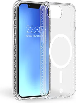 Produktbild von Force Case, Hochresistente Hülle iPhone 16e AIR MagSafe 3m, Transparent