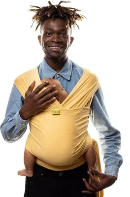 Produktbild von Famanu Babytrage Komfortabel und Sicher - Elastischer und Atmungsaktiver Stoff