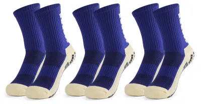 Produktbild von Herren Anti-Rutsch-Fußballsocken Kompressions-Sportsocken für Basketball Fußball Volleyball Laufen Trekking Wandern