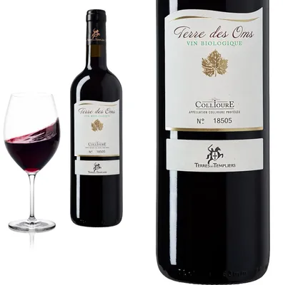 Produktbild von 2021 Collioure Terres des Oms vonTerres des Templiers - Rotwein