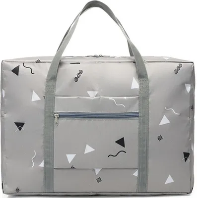 Immagine prodotto di Borsa da viaggio bagaglio a mano 33 x 47 x 16 cm, colore: grigio a quadri