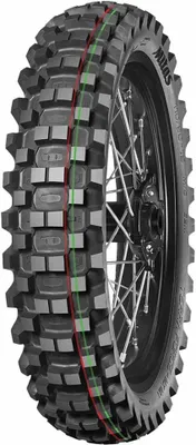 Image de Mitas Terra Force-Mx Mh (Red-Green) 120/80 - 19 M/C Tt 63M Rear