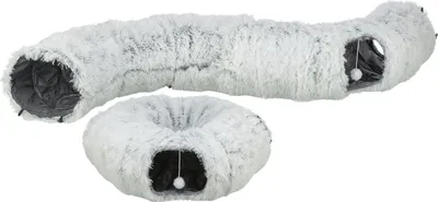 Produktbild von TRIXIE Spieltunnel Harvey - grau - ø 25 × 160 cm