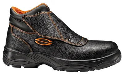 Immagine prodotto di Stivali di sicurezza Sir Safety Metal Fighter S3 con puntale in fibra di vetro, in pelle, nero, 43, nero