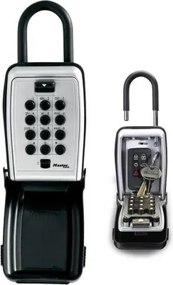 Image de Boîte à Clés Sécurisée Master Lock Select Access 5422EURD, Boutons Poussoirs, Avec Anse, Partage Sécurisé
